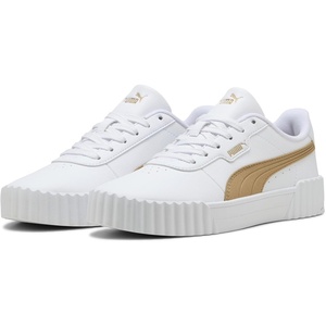 PUMA Women’s Carina 3.0 Casual Sneakers(White)
