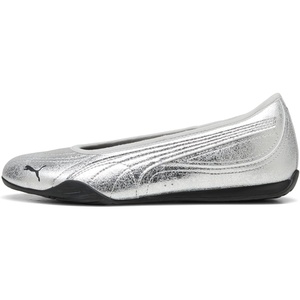 PUMA Womens Catch Soleil Ballerina Flats Casual – Pink(Puma Silver-puma Black)