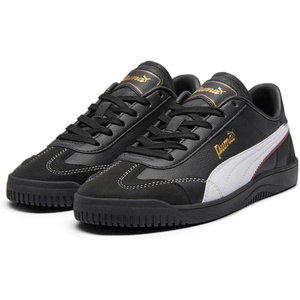 PUMA Women’s Club 5v5 Sneakers(Black White Gold)