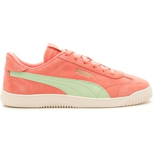 PUMA Women’s Club 5v5 Sneakers(Hibiscus Flower/Light Mint/Team Gold)