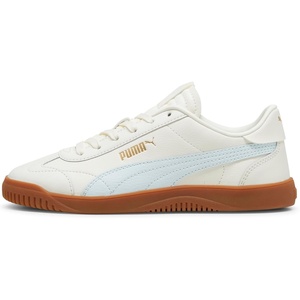 PUMA Women’s Club 5v5 Sneakers(Warm White-dewdrop-puma Gold)