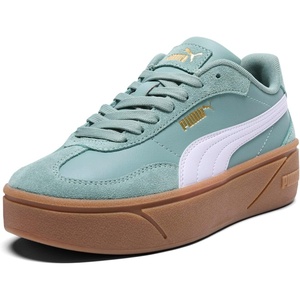 PUMA Women’s Club II Era Platform Sneakers(Green)