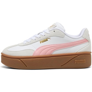 PUMA Women’s Club II Era Platform Sneakers(Puma White-rosy Outlook)