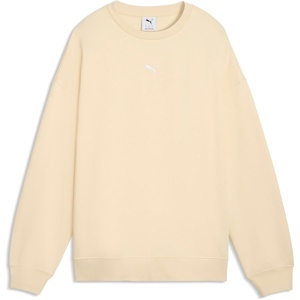PUMA Women’s Essentials Oversized Fleece Sweatshirt(Buttercream)