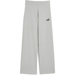 PUMA Womens Essentials Sweatpants Casual – Black(Light Gray Heather Ah25)