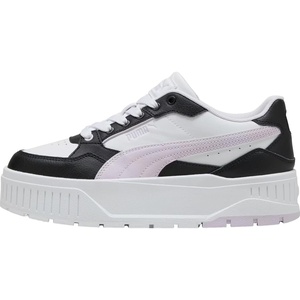 PUMA Women’s Karmen II Idol Sneakers(Puma White Lilac Frost Puma Black)