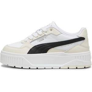 PUMA Women’s Karmen II Idol Sneakers(Puma White-puma Black-alpine Snow)