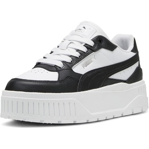 PUMA Women’s Karmen II Idol Sneakers(Puma White-puma Black-puma Silver)