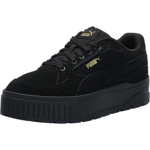 PUMA Women’s Karmen II Idol Sneakers(Suede-puma Black-puma Black)