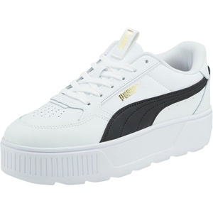 PUMA Womens Karmen Rebelle Platform Sneakers Shoes Casual – White(White)