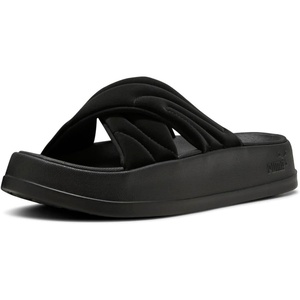PUMA Women’s Leadcat Platform Slide Sandals(Black-cool Dark Gray)