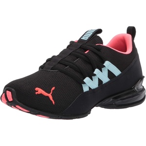PUMA Women’s Riaze Prowl Cross Trainer(Puma Black-ignite Pink-aquamarine)