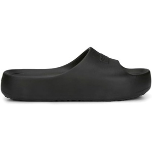 PUMA Womens Shibusa Slide Casual Sandals Casual Low Heel 1-2″(Black/Black)