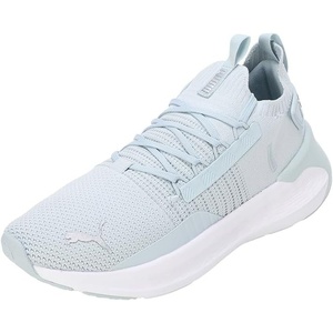 PUMA Womens Softride Symmetry Fuzion Running Shoes(Frosted Dew-silver)