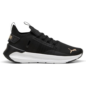 PUMA Womens Softride Symmetry Fuzion Running Shoes(Puma Black Puma Gold)