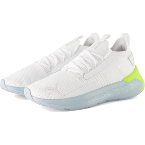 PUMA Womens Softride Symmetry Fuzion Running Shoes(Puma White/Fizzy Apple)
