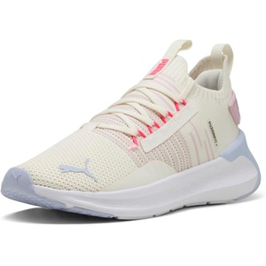 PUMA Womens Softride Symmetry Fuzion Running Shoes(Warm White-rose Mauve-cool Weather)