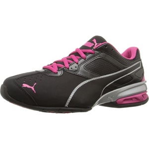 PUMA Women’s Tazon 6 Sneaker(Puma Black-puma Silver-beetroot Purple)
