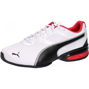 PUMA Women’s Tazon 6 Sneaker(Puma White-puma Black-puma Silver)