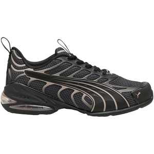 PUMA Womens Voltra Running Sneakers Shoes – Black(Black)