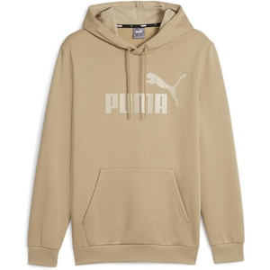 PUMA mens Essentials Logo Fleece Hoodie (Available in Big & Tall)(Prairie Tan)