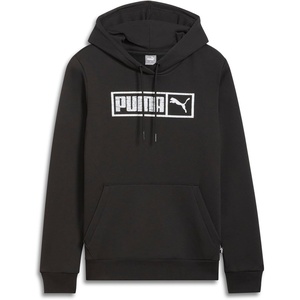 PUMA womens Graphic Hoodie(Black)