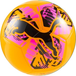 Puma Big Cat Soccer Ball(Sun Stream-Puma Black-Poison Pink)