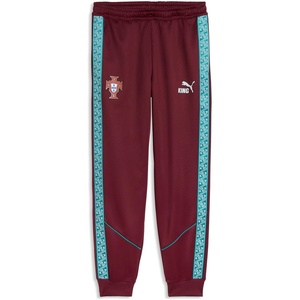 Puma Men’s FA Portugal King Anthem Pants(Ruby Shimmer-sea Glass)