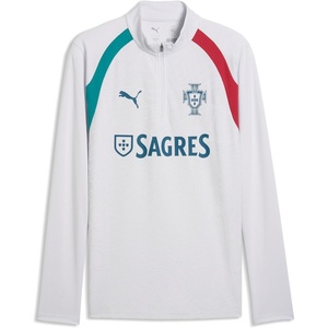 Puma Men’s FA Portugal Training 1/4 Zip Top(Silver Mist-ocean Tropic)