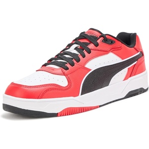 Puma Men’s Rbd Break Low Shoes(White-black-for All Time Red Ah25)