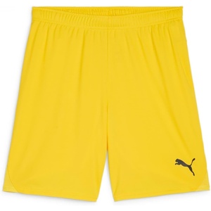 Puma Mens Teamgoal Knit Shorts(Faster Yellow-puma Black)
