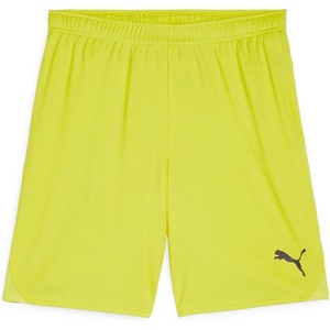 Puma Mens Teamgoal Knit Shorts(Fluro Yellow Pes-puma Black)
