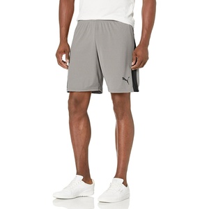 Puma Mens Teamgoal Knit Shorts(Steel Gray/Black)