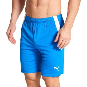 Puma Mens Teamliga Shorts(Electric Blue Lemonade-puma White)