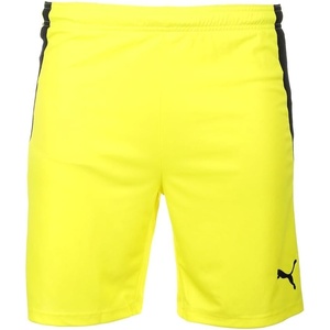 Puma Mens Teamliga Shorts(Fluo Yellow/Puma Black)