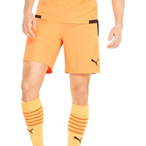 Puma Mens Teamliga Shorts(Neon Citrus-black Ss22)