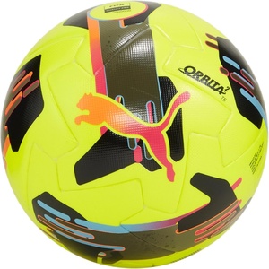 Puma Orbita 2 Thermo Bonded Soccer Ball (FIFA Quality Pro)(Lemon Tonic-multicolor AW24)