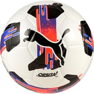 Puma Orbita 6 Machine Stitch Soccer Ball(PUMA White-Glowing Red-Purple Glimmer SS25)