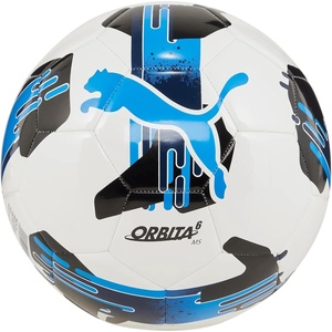 Puma Orbita 6 Machine Stitch Soccer Ball(PUMA White-Ignite Blue SS25)