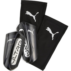Puma Ultra Flex Sleeve Soccer Shin Guards(PUMA Black-PUMA Silver SS25)