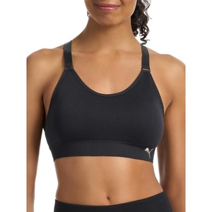 Puma Women’s 2 Pack Seamless Sports Bra(Puma Black/Heather Grey)