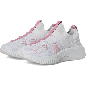 Puma Women’s Softride Sera Slip on Cross Training Shoes(Feather Gray-poised Pink-mauve Mist)