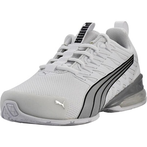 Puma Womens Voltaic Evo Cross Trainer(Puma White-puma Silver-puma Black)