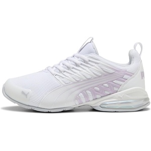 Puma Womens Voltaic Evo Cross Trainer(Puma White-silver Mist-light Lavender)