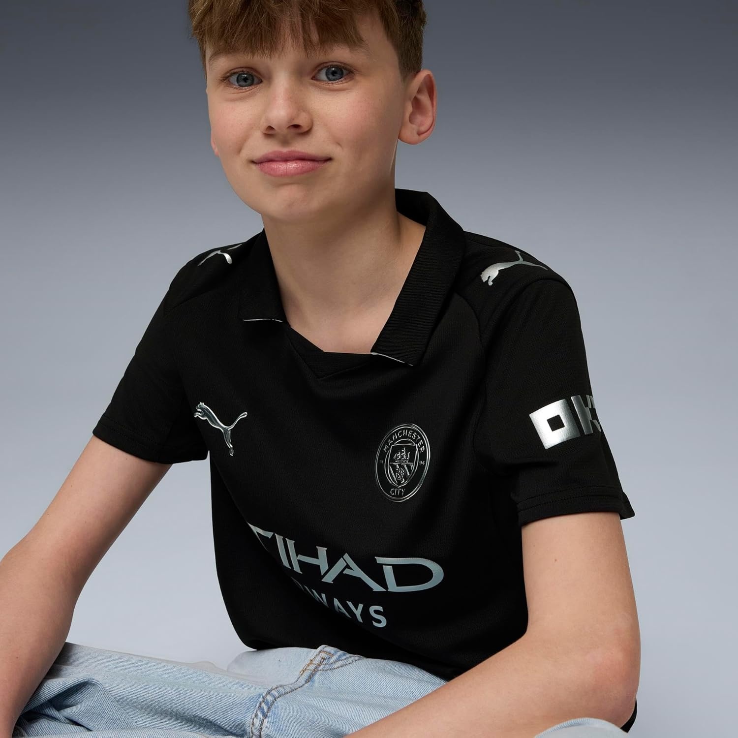 image:imageManchester City FC Kids 202526 Away Soccer Jersey