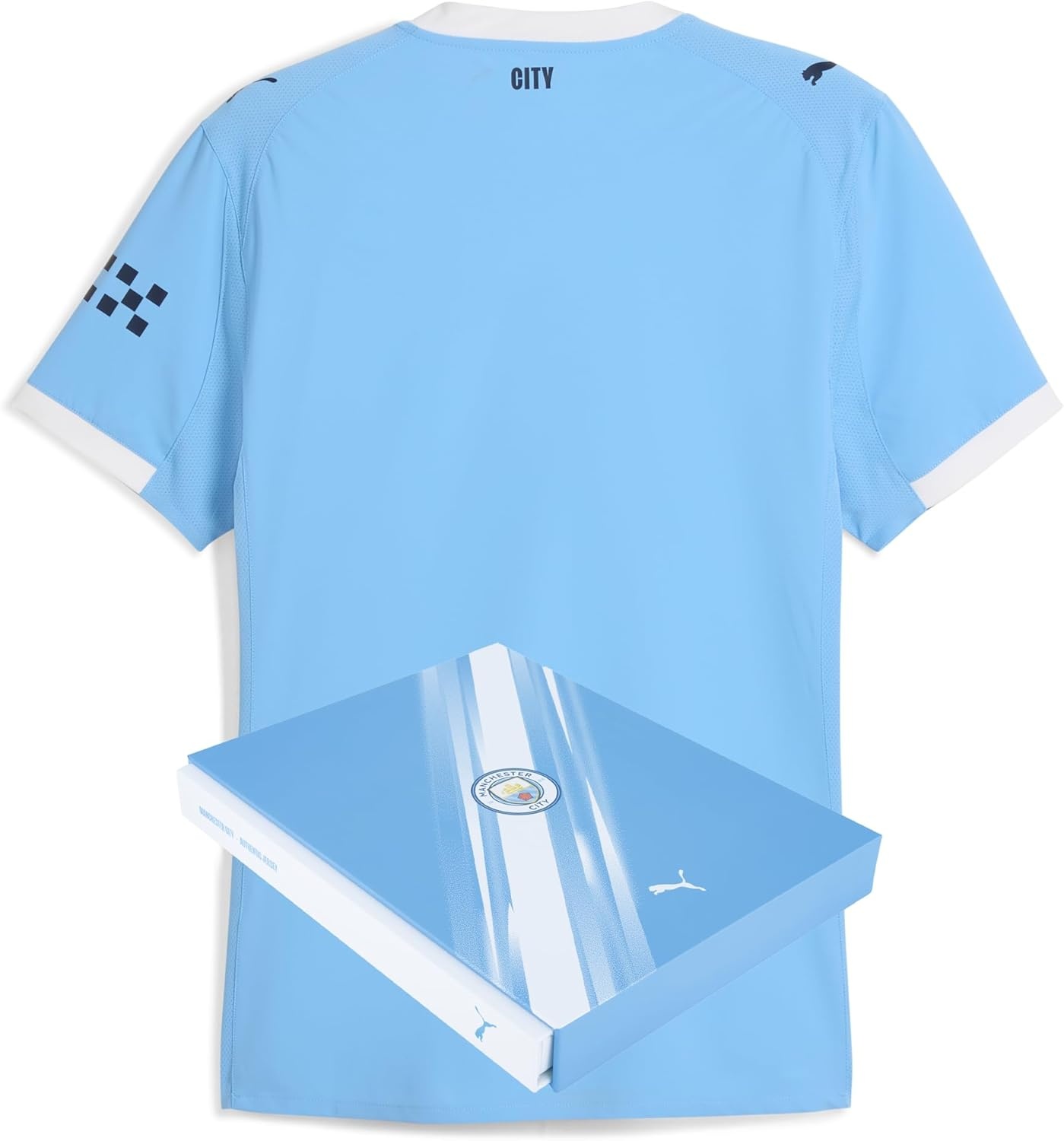 image:imageManchester City FC Mens 202526 Authentic Home Soccer Jersey Slim Fit
