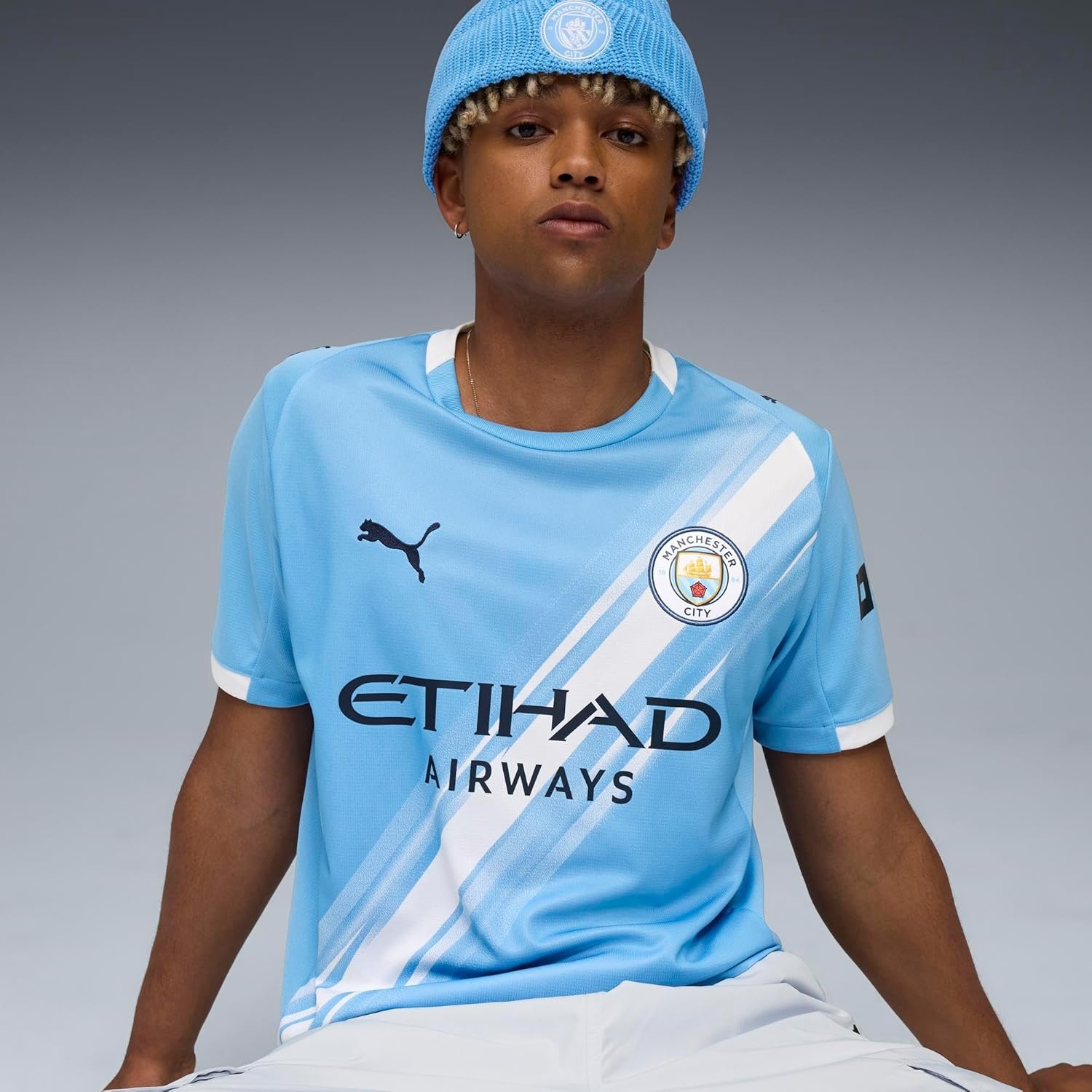 image:imageMens Manchester City FC 202526 Replica Home Soccer Jersey