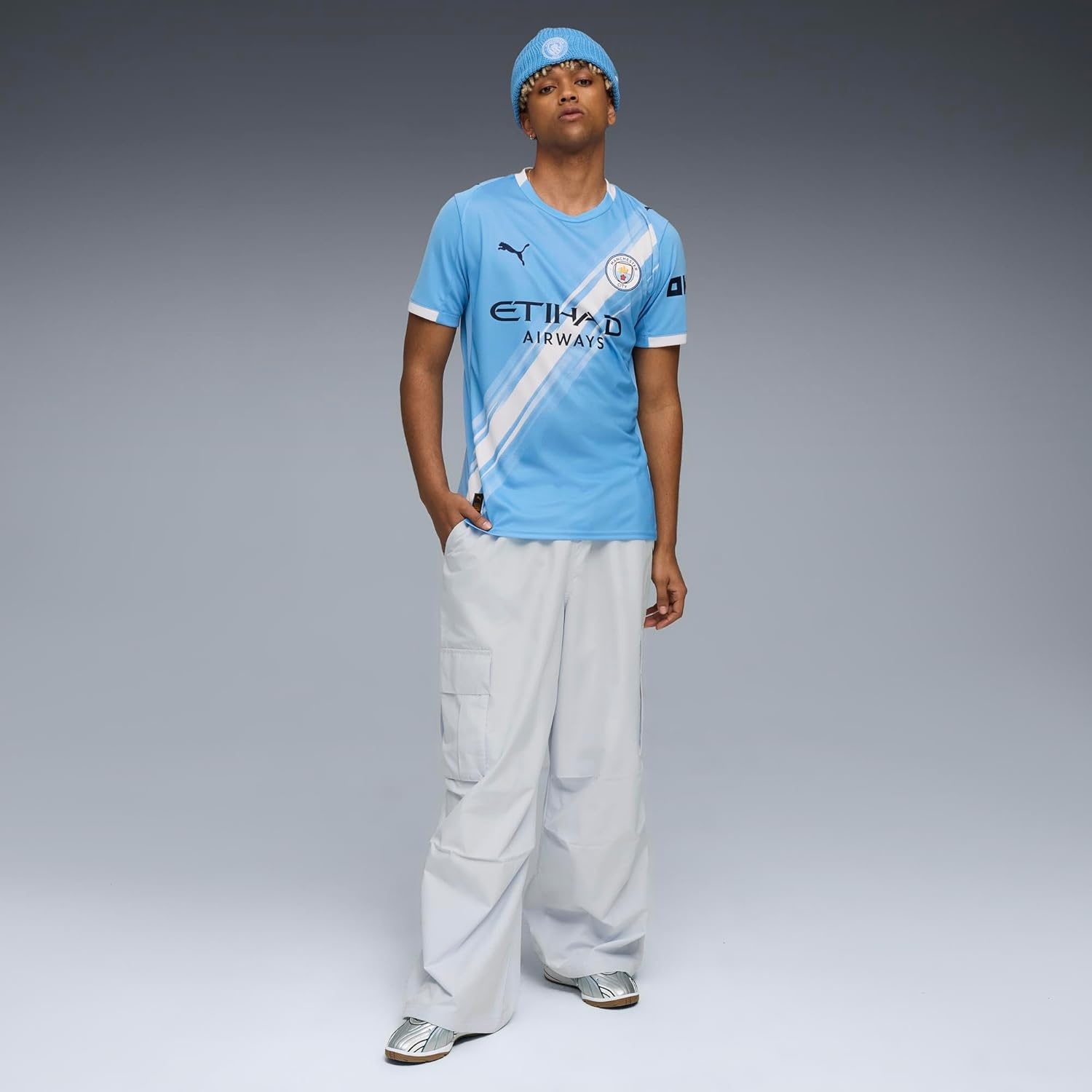 image:imageMens Manchester City FC 202526 Replica Home Soccer Jersey