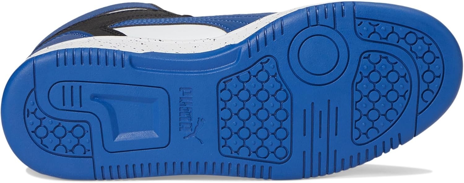 image:imagePUMA Boys Rebound Layup Mid SneakersBlackpro Bluewhite Ss25