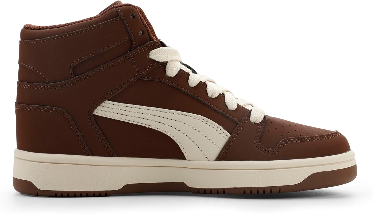 image:imagePUMA Boys Rebound Layup Mid SneakersChocotartalpine Snow